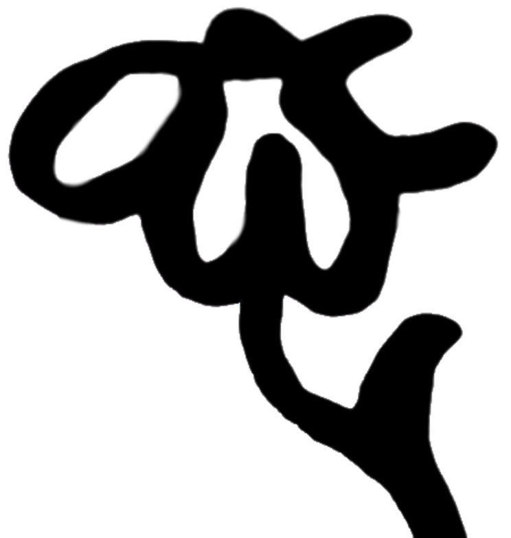 Annie Welch Creative - Flower Annie Welch Creative - Flower in Black
