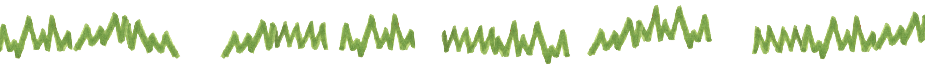 Grass Banner Grass banner in green marker